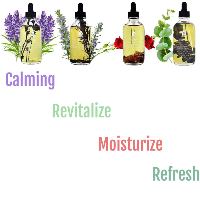 Pursonic Floral Essence Multi-Use Body Oils Bundle