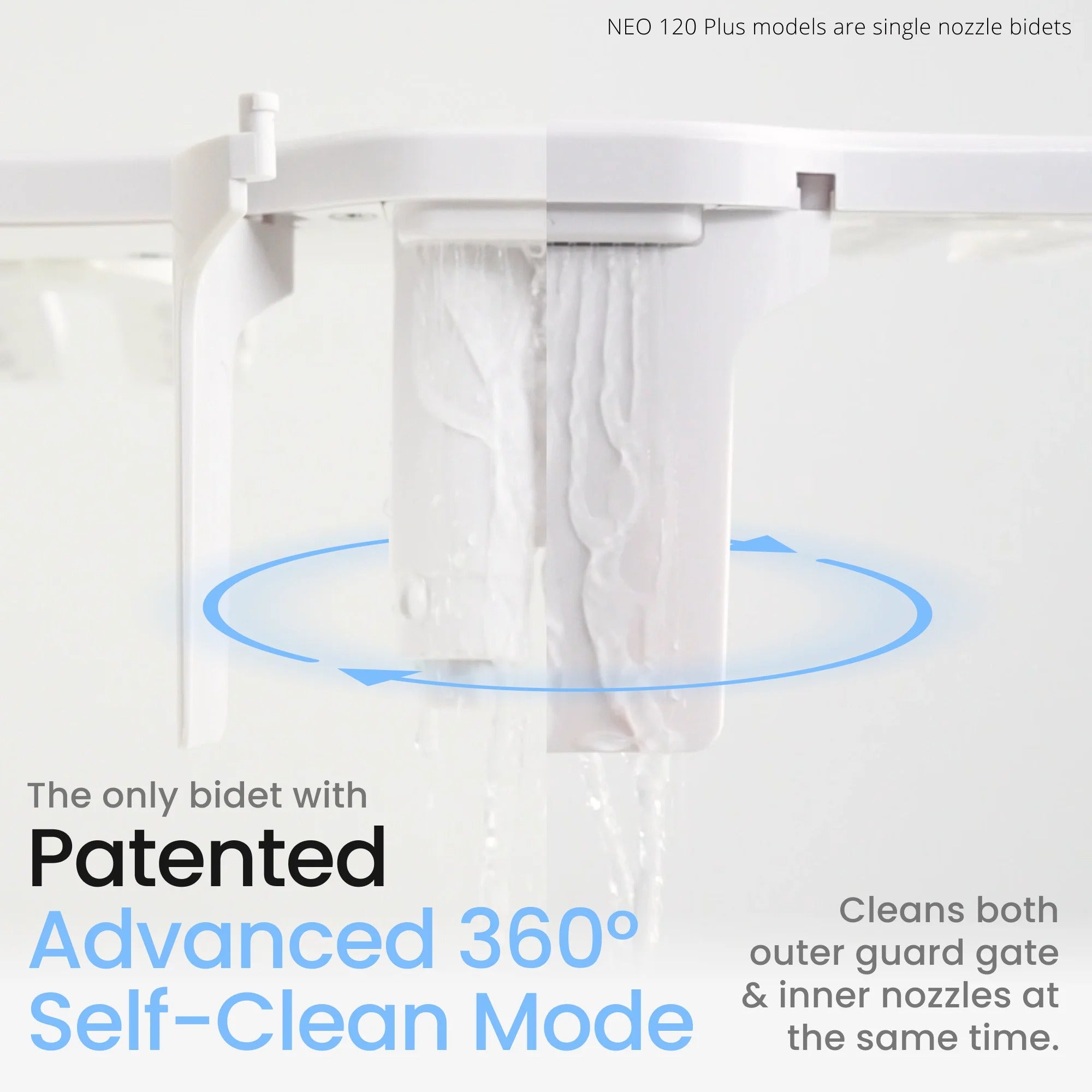 LUXE Bidet NEO 120 Plus Toilet Bidet