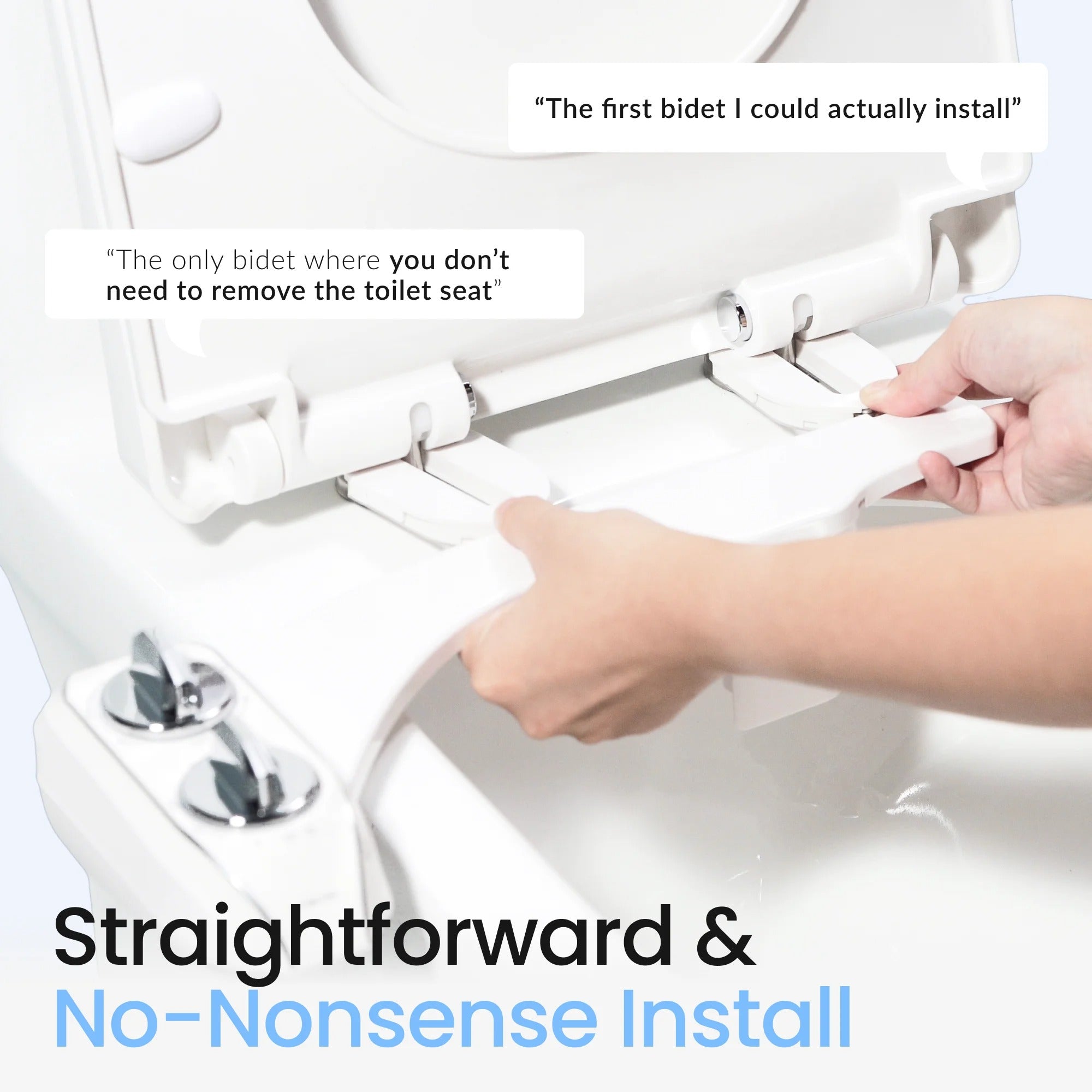 LUXE Bidet NEO 185 Plus Toilet Bidet