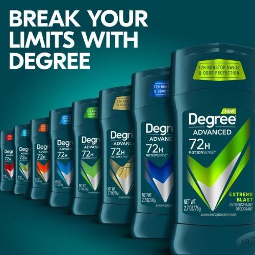 Degree Advanced Extreme Blast Antiperspirant Deodorant Stick - Men