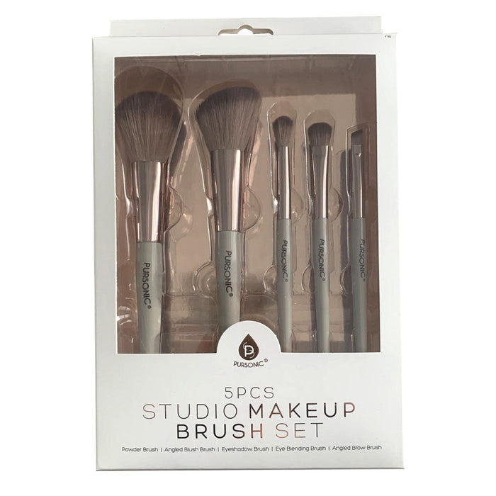 Pursonic Studio Makeup Brush Set - 5 Pcs