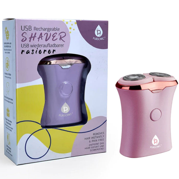 Pursonic Rechargeable USB Ladies Shaver