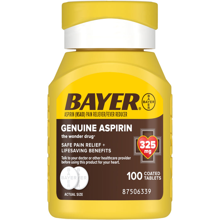 Bayer Genuine Aspirin Multi-Symptom Pain Reliever Tablets