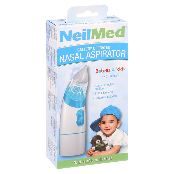 NeilMed Babies & Kids Battery Operated Nasal Aspirator