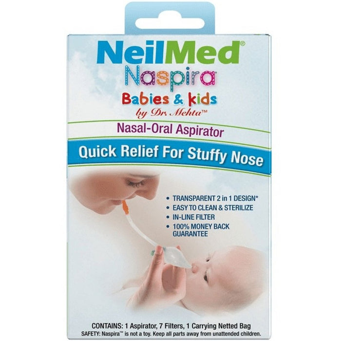 NeilMed Babies & Kids Naspira Nasal-Oral Aspirator