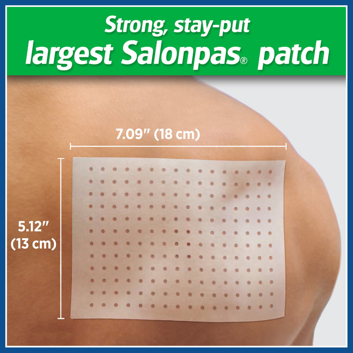 Salonpas Pain Relieving Hot Capsicum Patch - 3 Ct