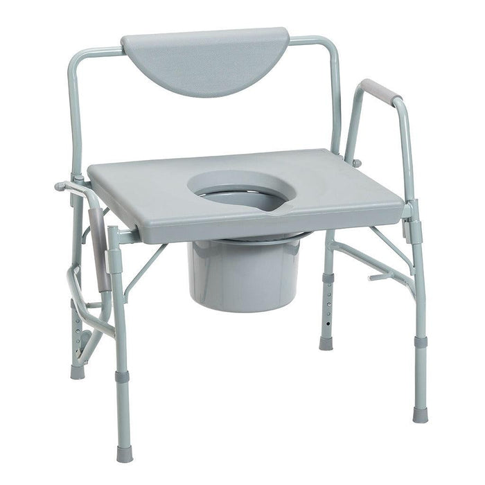 Drive Medical Bariatric Drop Arm Bedside Commode Chair - Shop Home Med