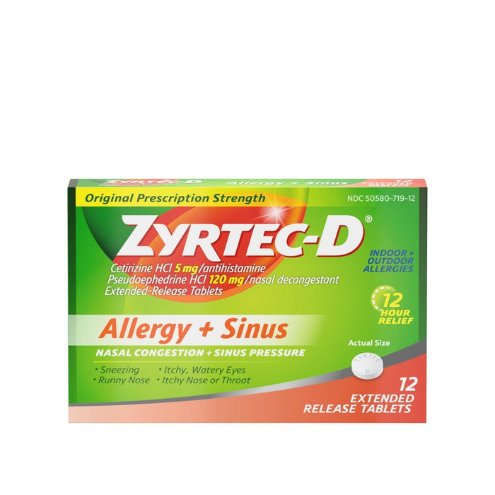 Zyrtec 24 Hour Allergy Relief Tablets