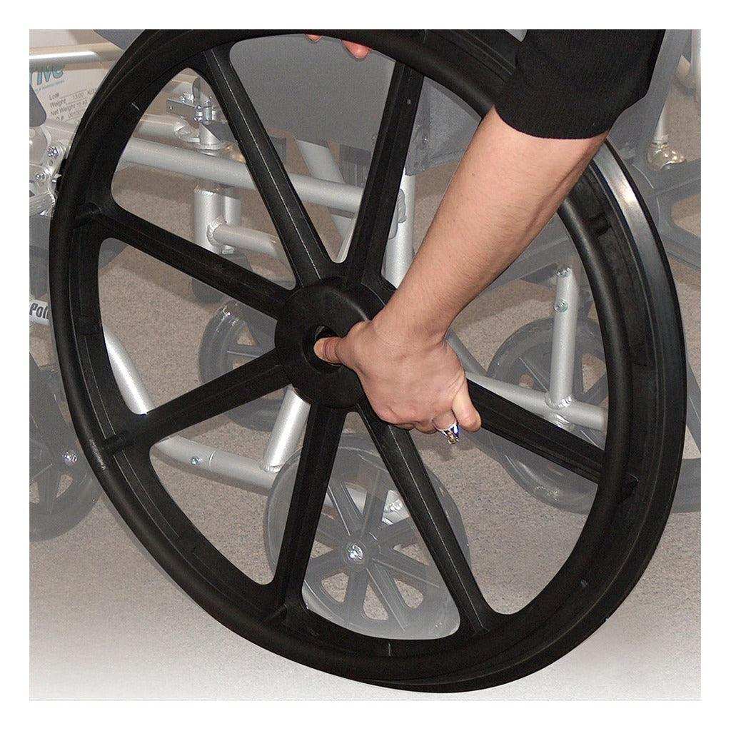 Drive Medical Poly Fly Lightweight Transport Chair Wheelchair - Shop Home Med