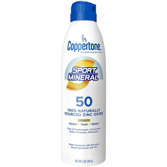 Coppertone Sport Mineral Sunscreen Spray SPF 50