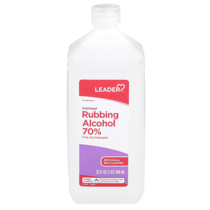 Leader Isopropyl Rubbing Alcohol 70% - 32 Oz