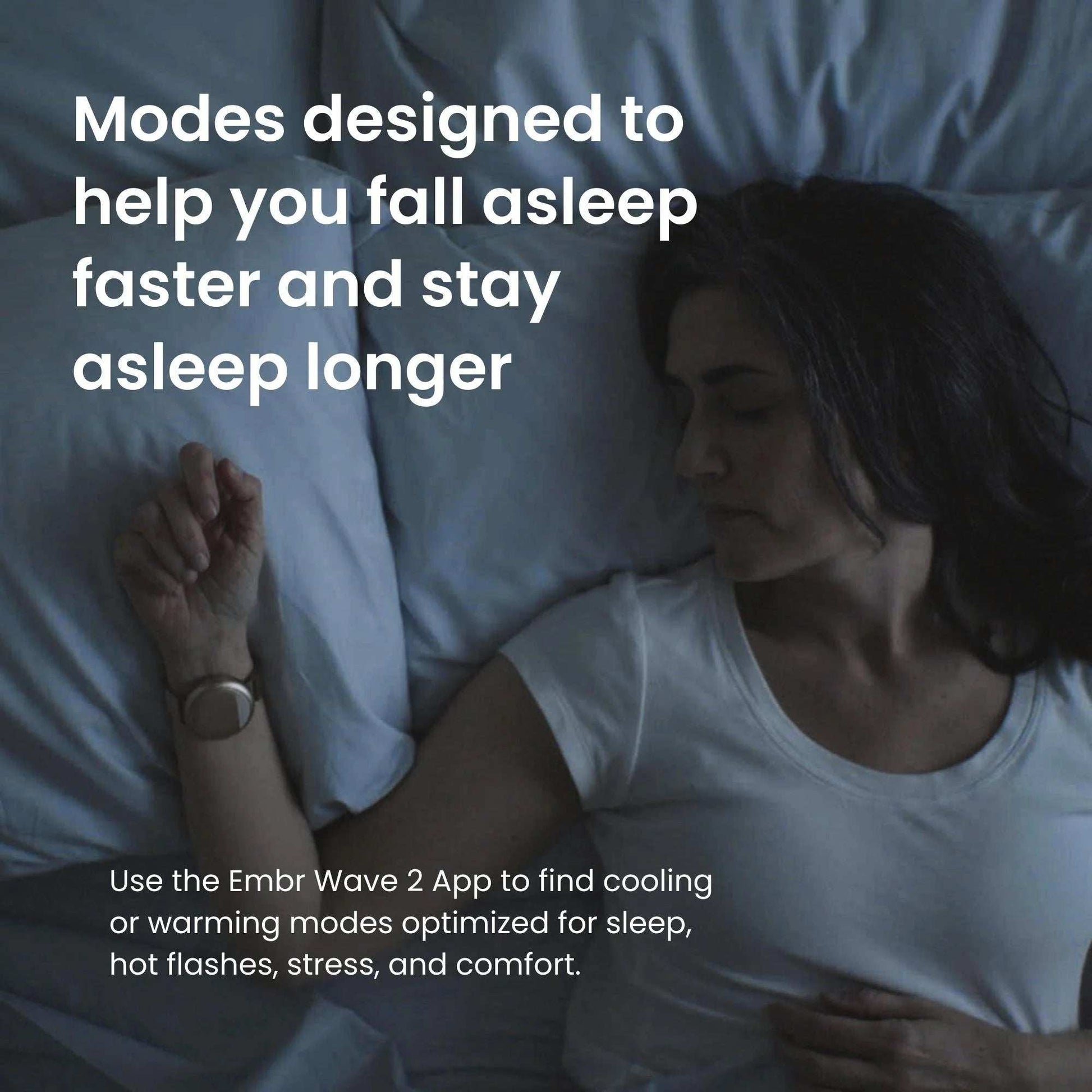 Embr Wave 2 Cooling and Warming Wristband Personalized Relief for Hot Flashes