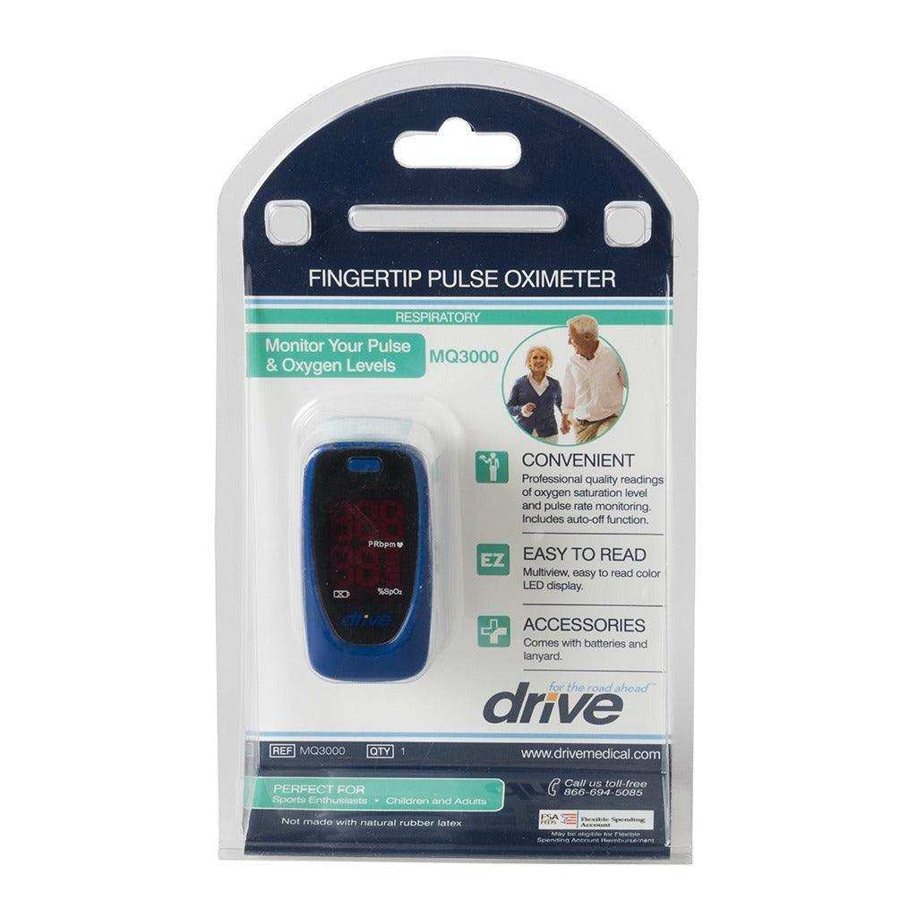 Drive Medical Fingertip Pulse Oximeter - Shop Home Med