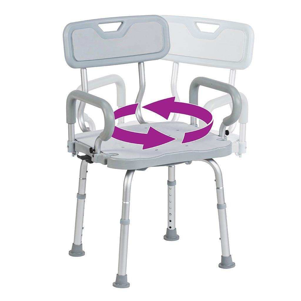 Drive Medical PreserveTech 360 Degrees Swivel Bath Chair - Shop Home Med