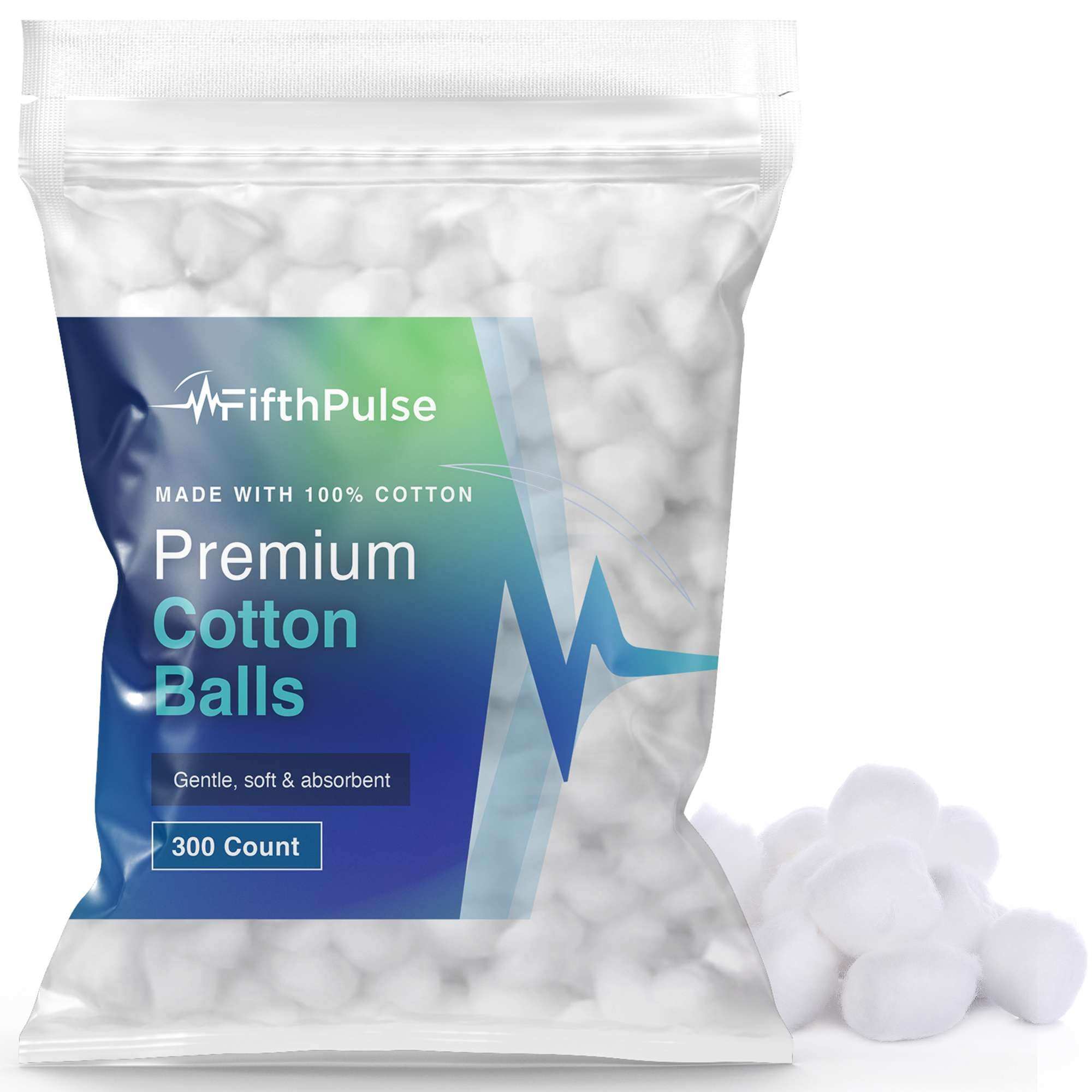 FifthPulse Premium Cotton Balls 100% Pure Cotton for Versatile Use