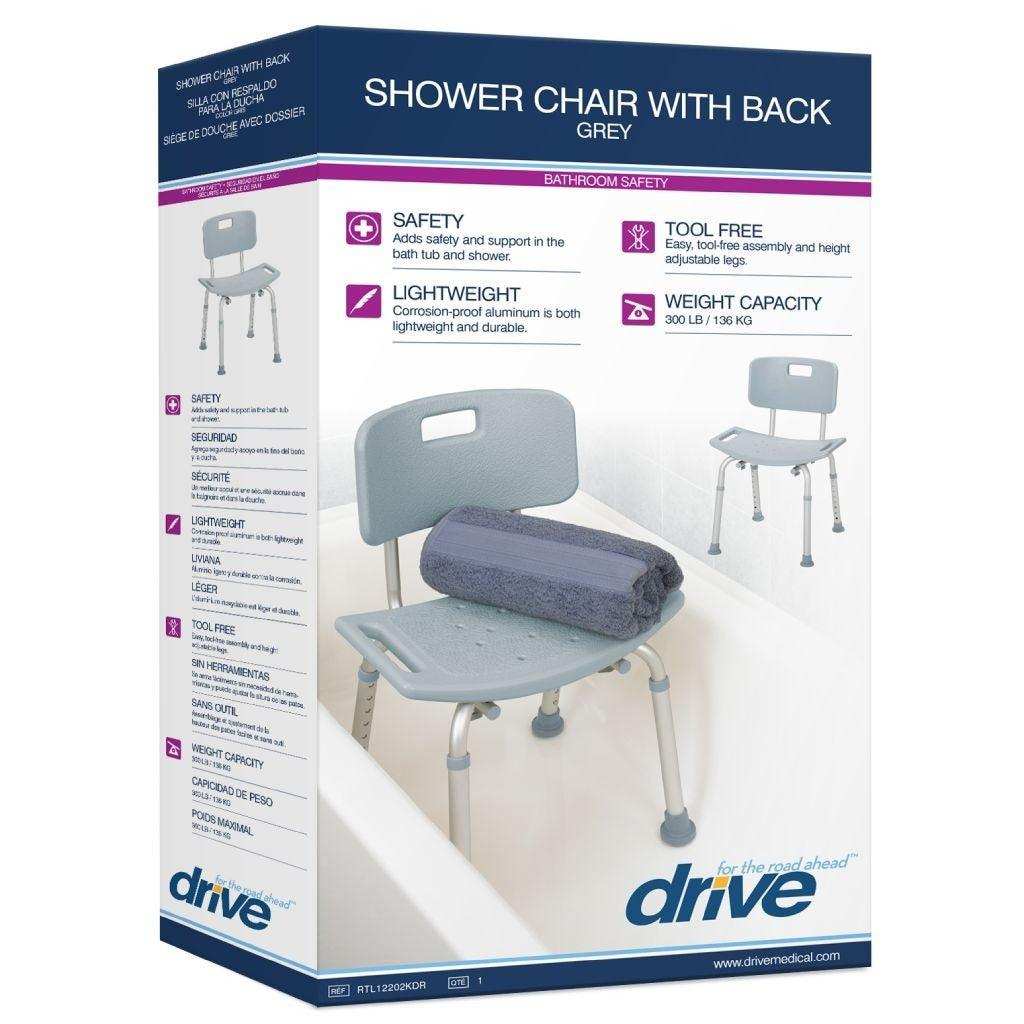 Drive Medical Bathroom Safety Shower Tub Bench Chair - Shop Home Med