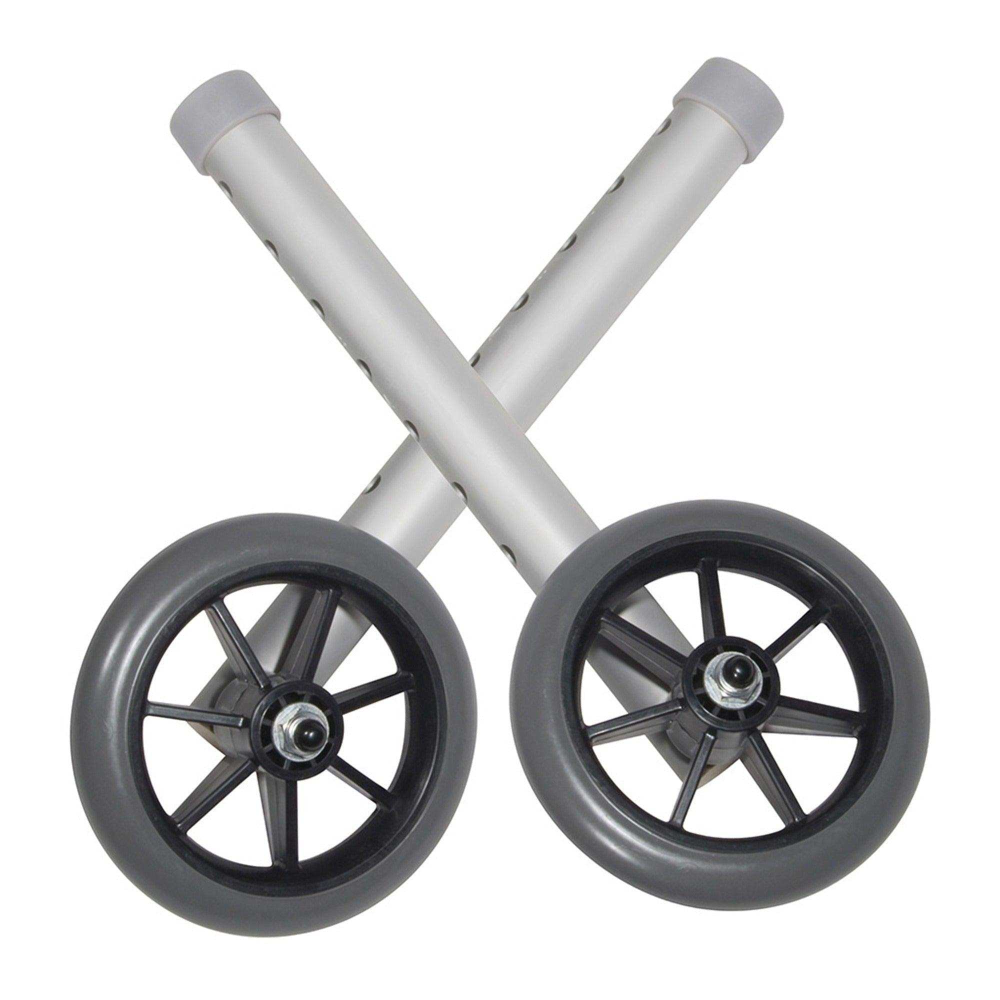Drive Medical Universal Walker Wheels 5" - 1 Pair - Shop Home Med