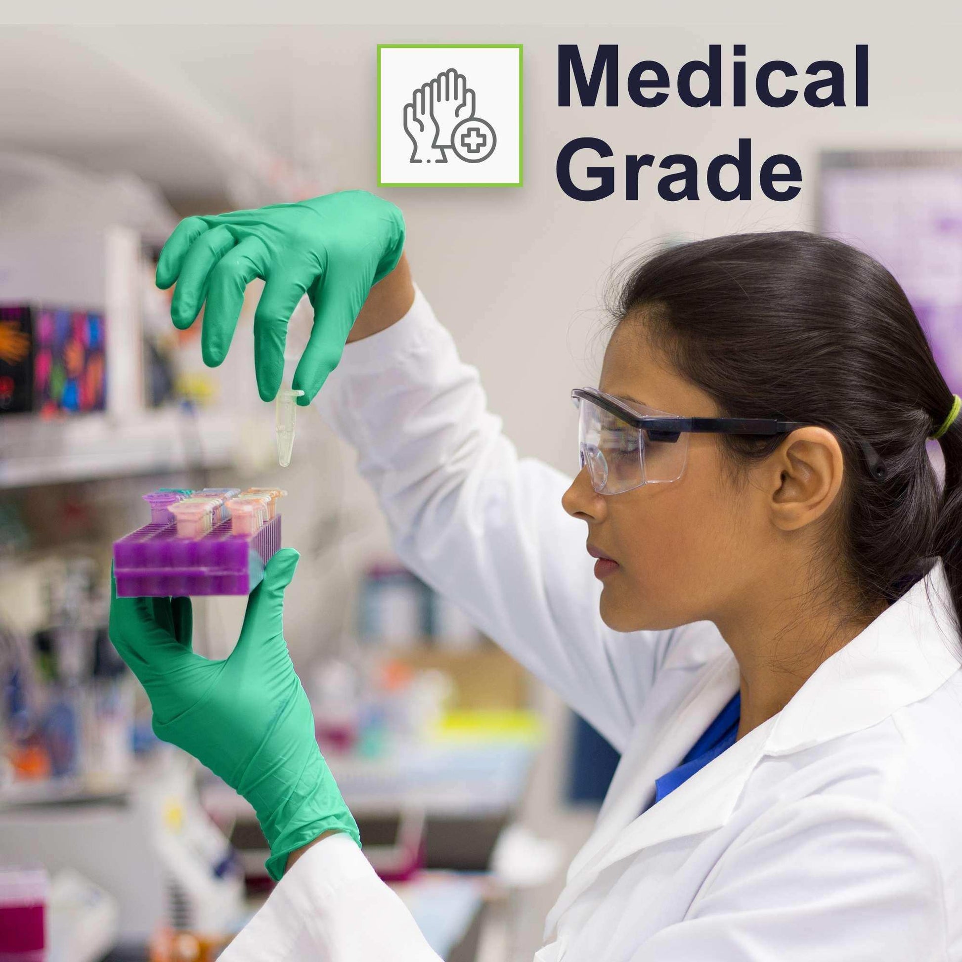 FifthPulse Biodegradable Disposable Nitrile Gloves Green – 150 Count - Shop Home Med