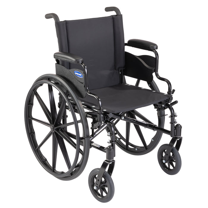 Invacare 9000XT Wheelchair with Fixed Height Space-Saver Arms