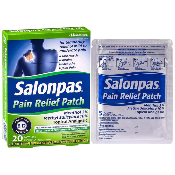 Salonpas Pain Relief Adhesive Patch