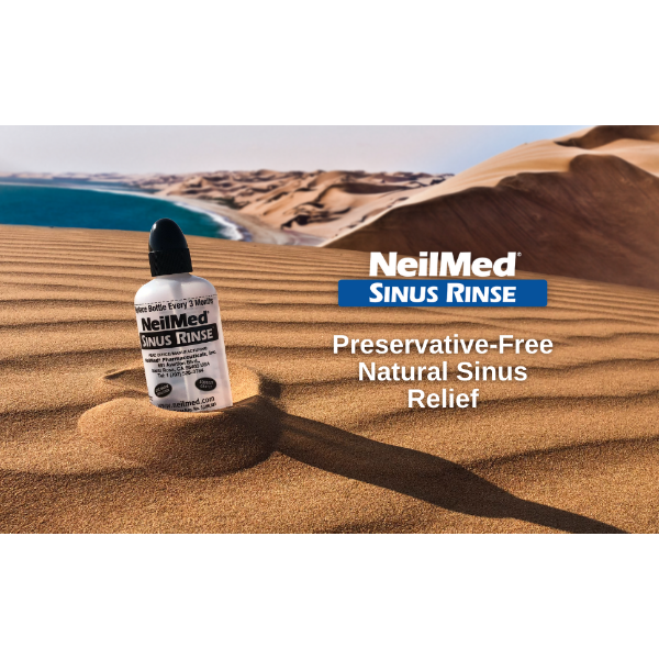 NeilMed All Natural Sinus Rinse Saline Nasal Rinse Kit