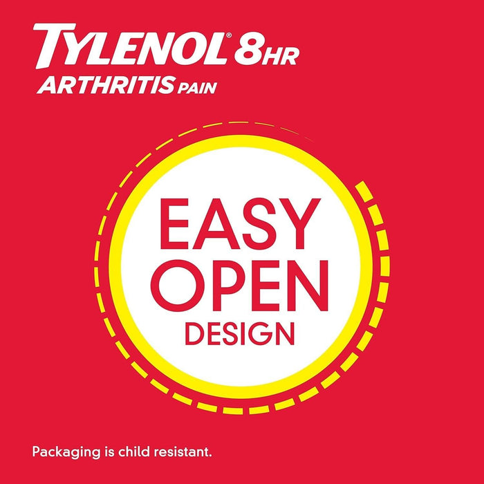 Tylenol 8 Hour Arthritis & Joint Pain Acetaminophen Tablets - 225 Ct