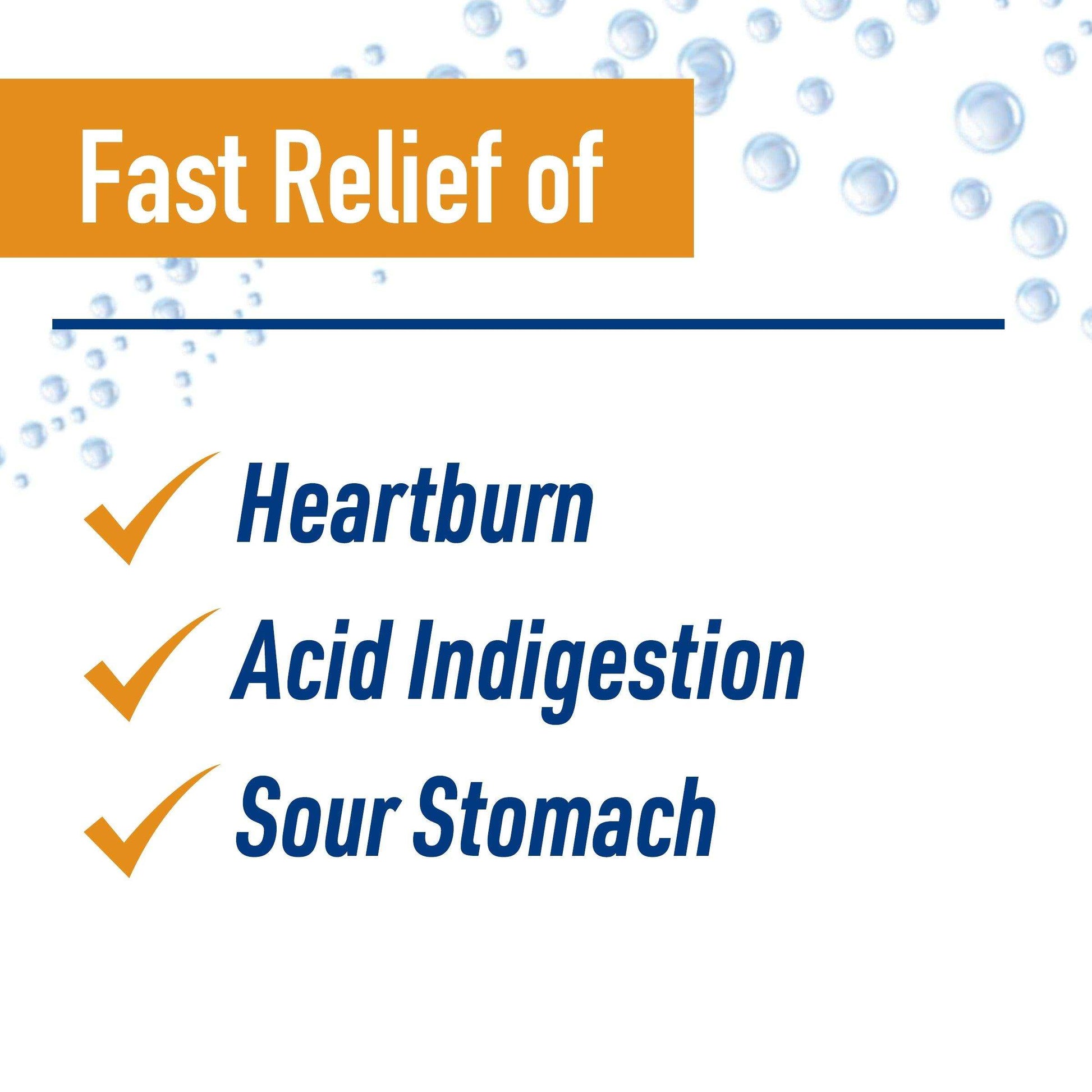 Alka-Seltzer Heartburn Relief Effervescent Tablets Gold - 36 Count - Shop Home Med