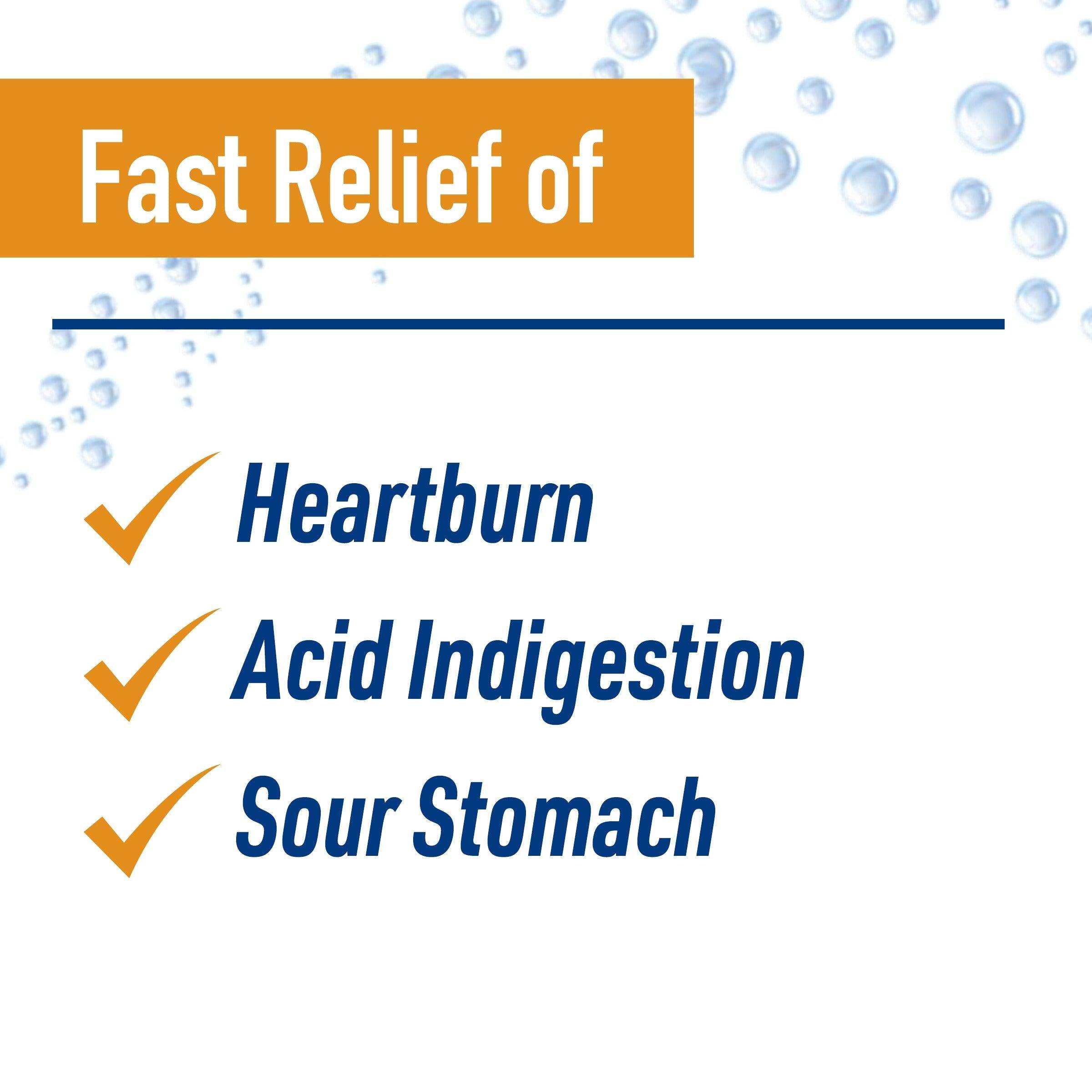 Alka-Seltzer Heartburn Relief Effervescent Tablets Gold - 36 Count - Shop Home Med