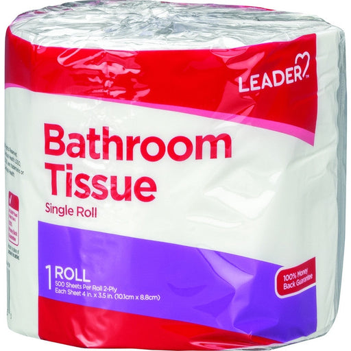 Leader Bathroom Tissue 2 Ply 48 Ct , Each