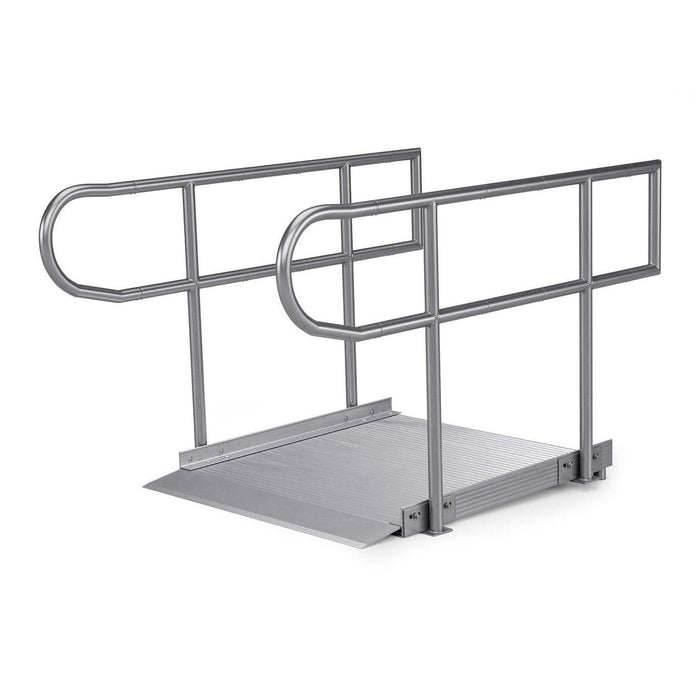 Rampit USA Empower Series Semi-Portable Ramp with Legs and Handrails - Shop Home Med