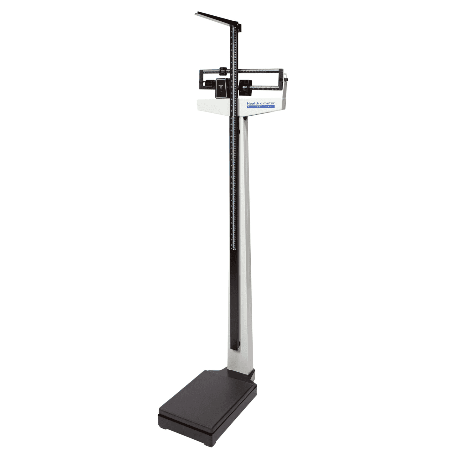 Health o Meter Mechanical Beam Scale with Height Rod