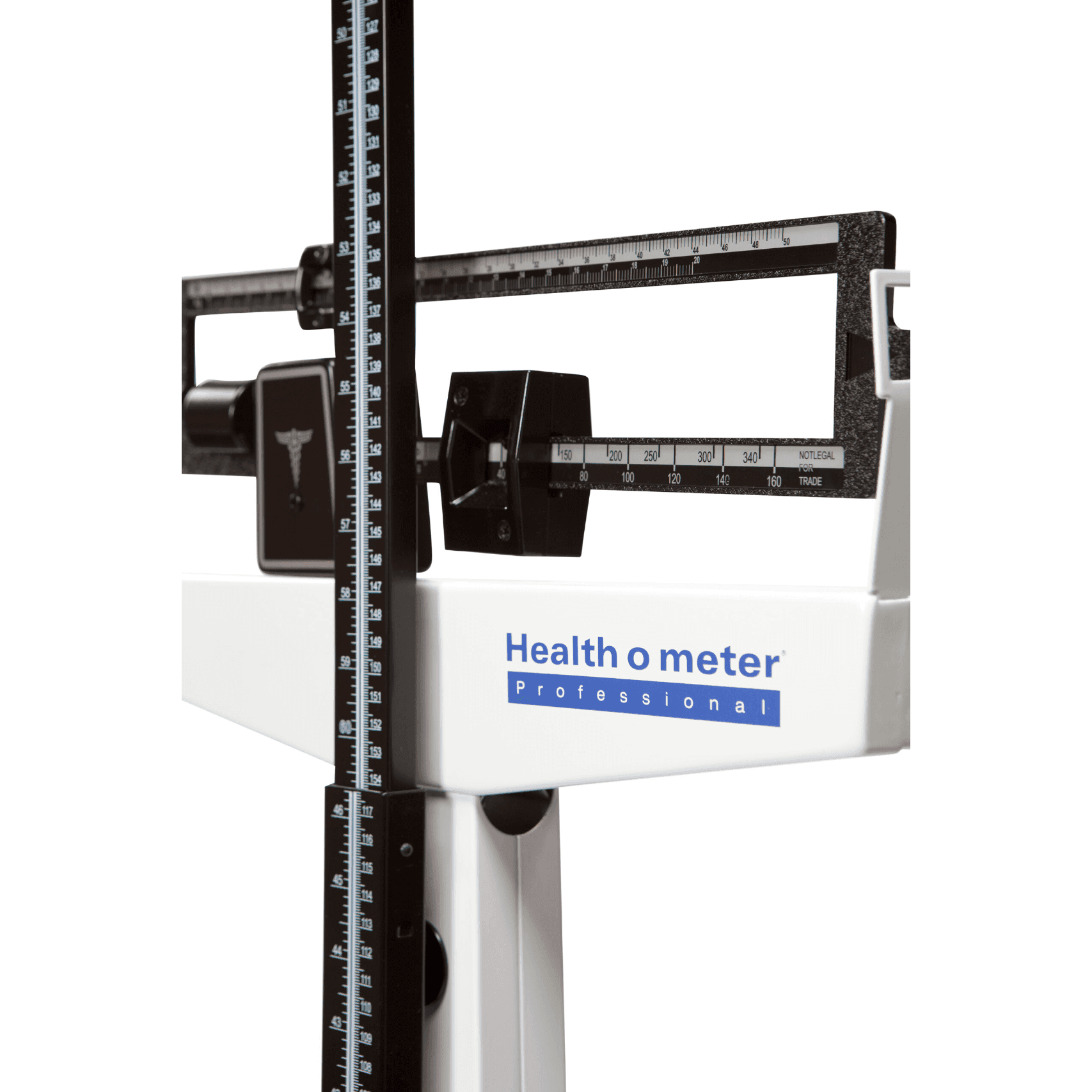 Health o Meter Mechanical Beam Scale with Height Rod