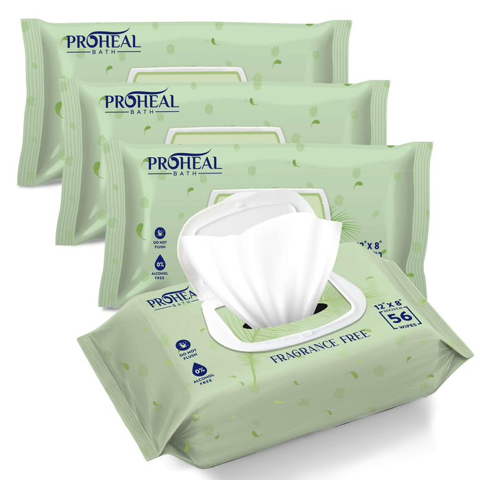 Large Full Body Wet Wipes for Adults