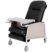 Sillón reclinable Geri de 3 posiciones con bandeja para comidas - Capacidad de peso de 250 lb
