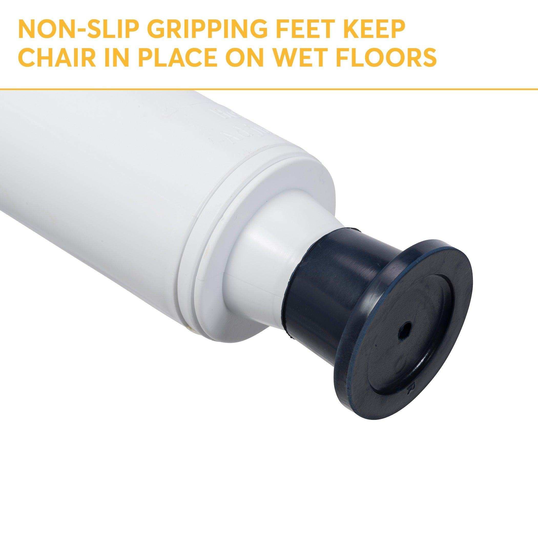 Drive Medical Premium Series Shower Chair with Back and Arms - Shop Home Med