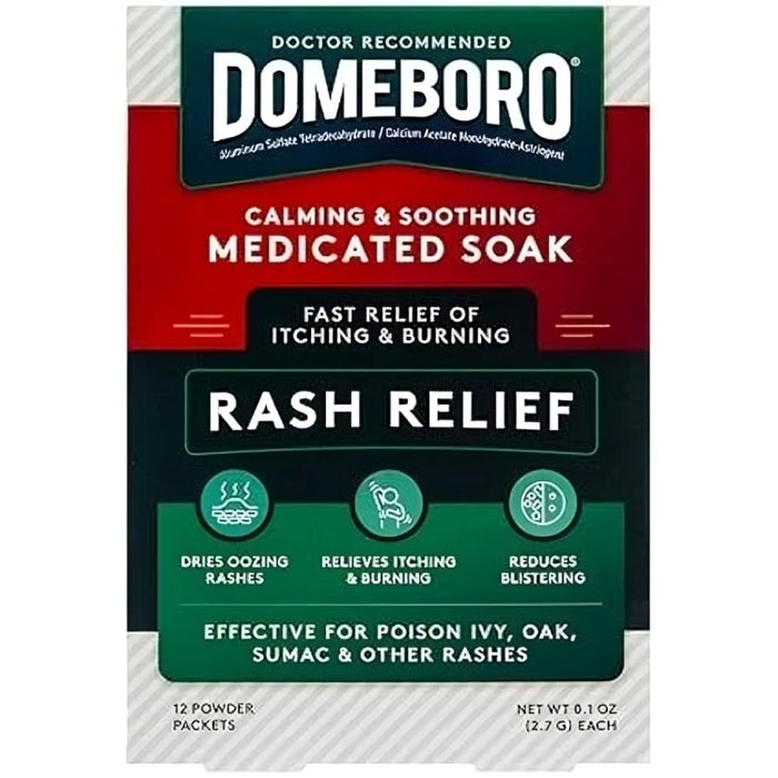 Domeboro Astringent Solution Powder Packets