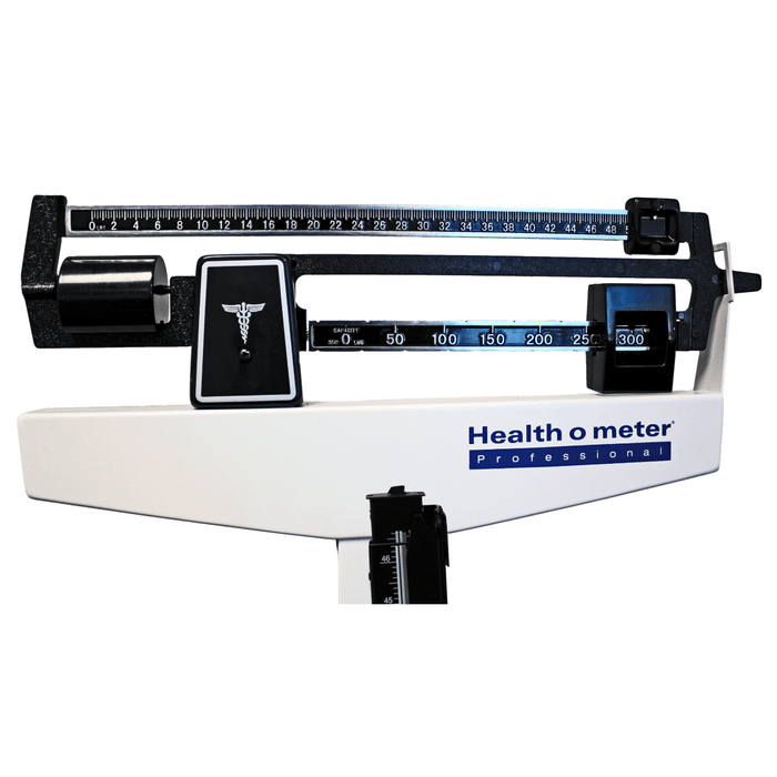 Mechanical Beam Scale with Height Rod and Rotating Poise Bars