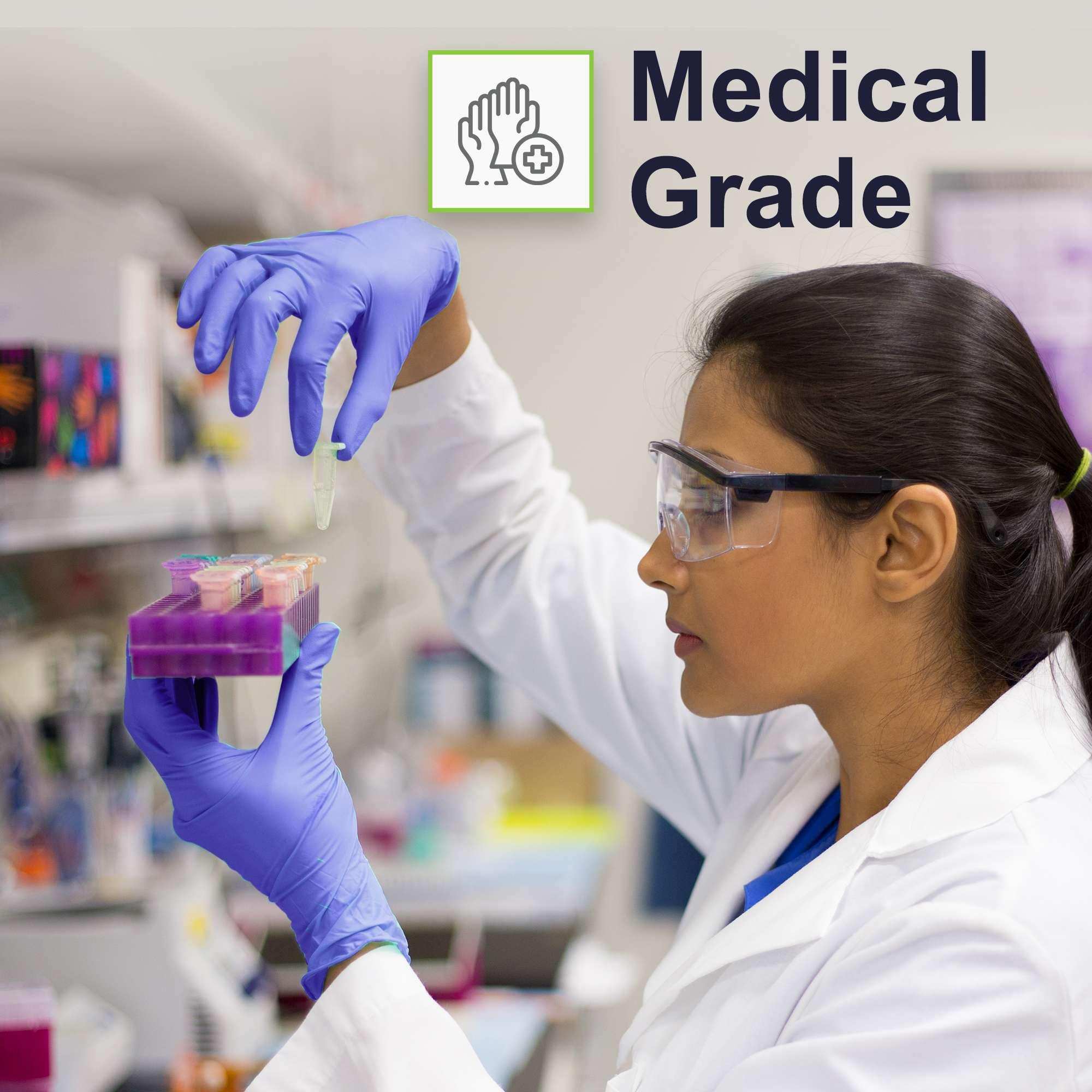 FifthPulse Biodegradable Disposable Nitrile Gloves Violet – 150 Count - Shop Home Med