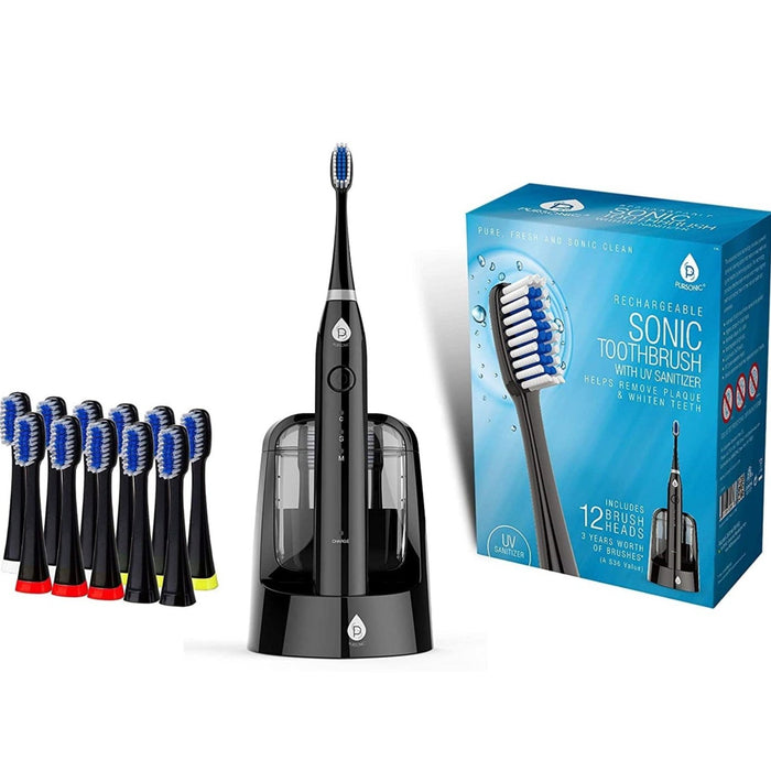 Pursonic Sonic Smart Series Rechargeable Toothbrush with UV Sanitizing