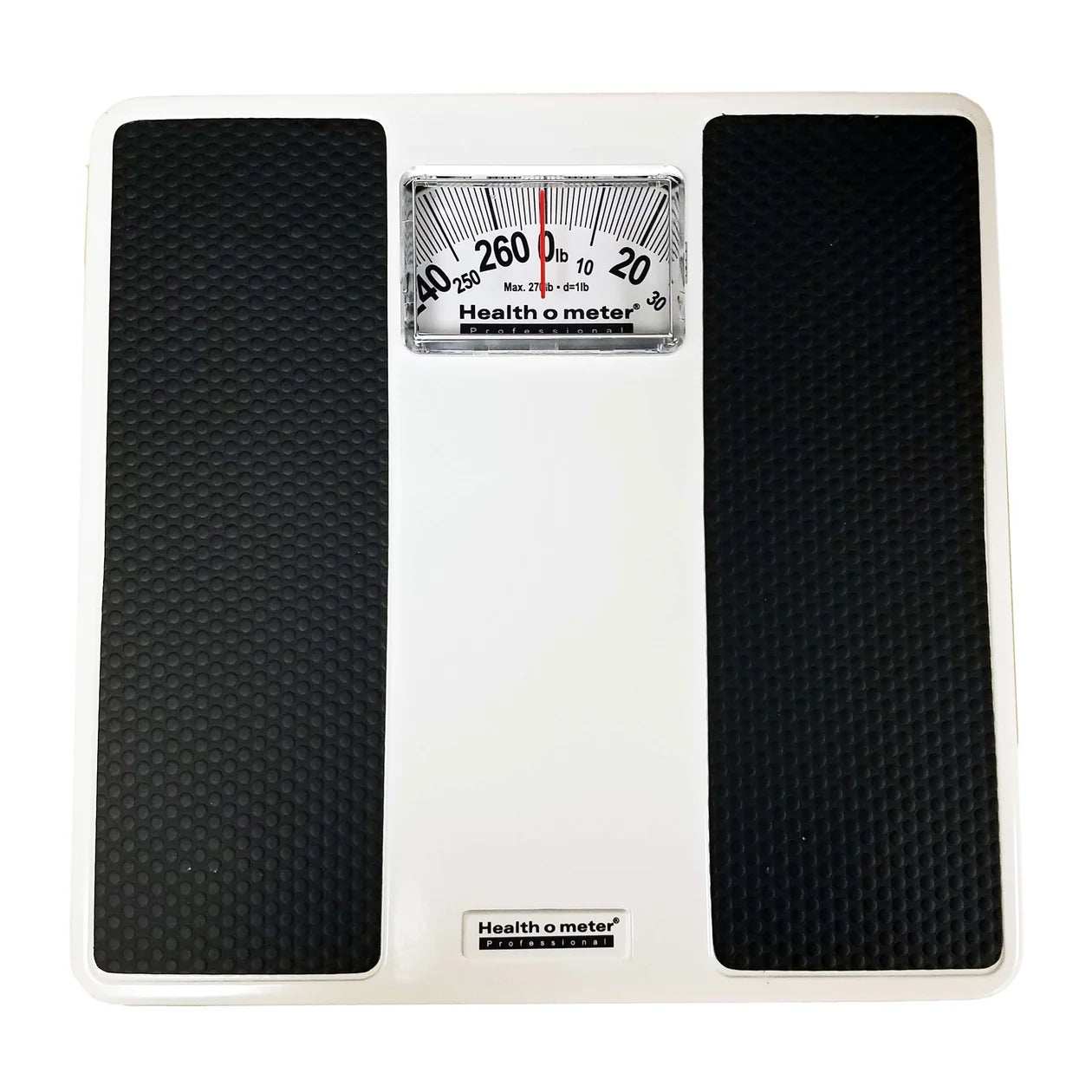Health o Meter Mechanical Floor Dial Scale Capacity 270 lbs - 10.25” x 10”