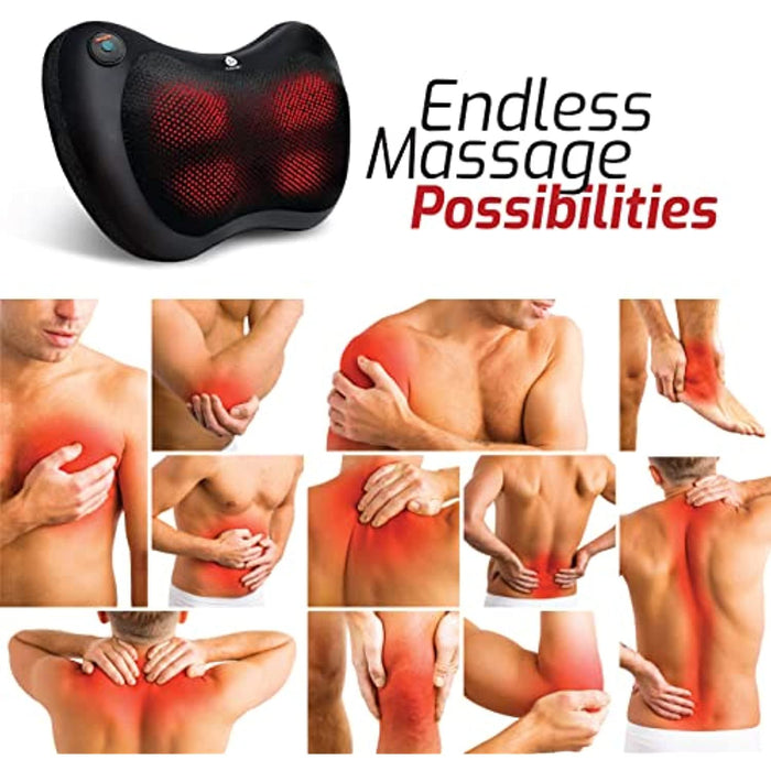 Pursonic Shiatsu Heating Neck & Back Massager