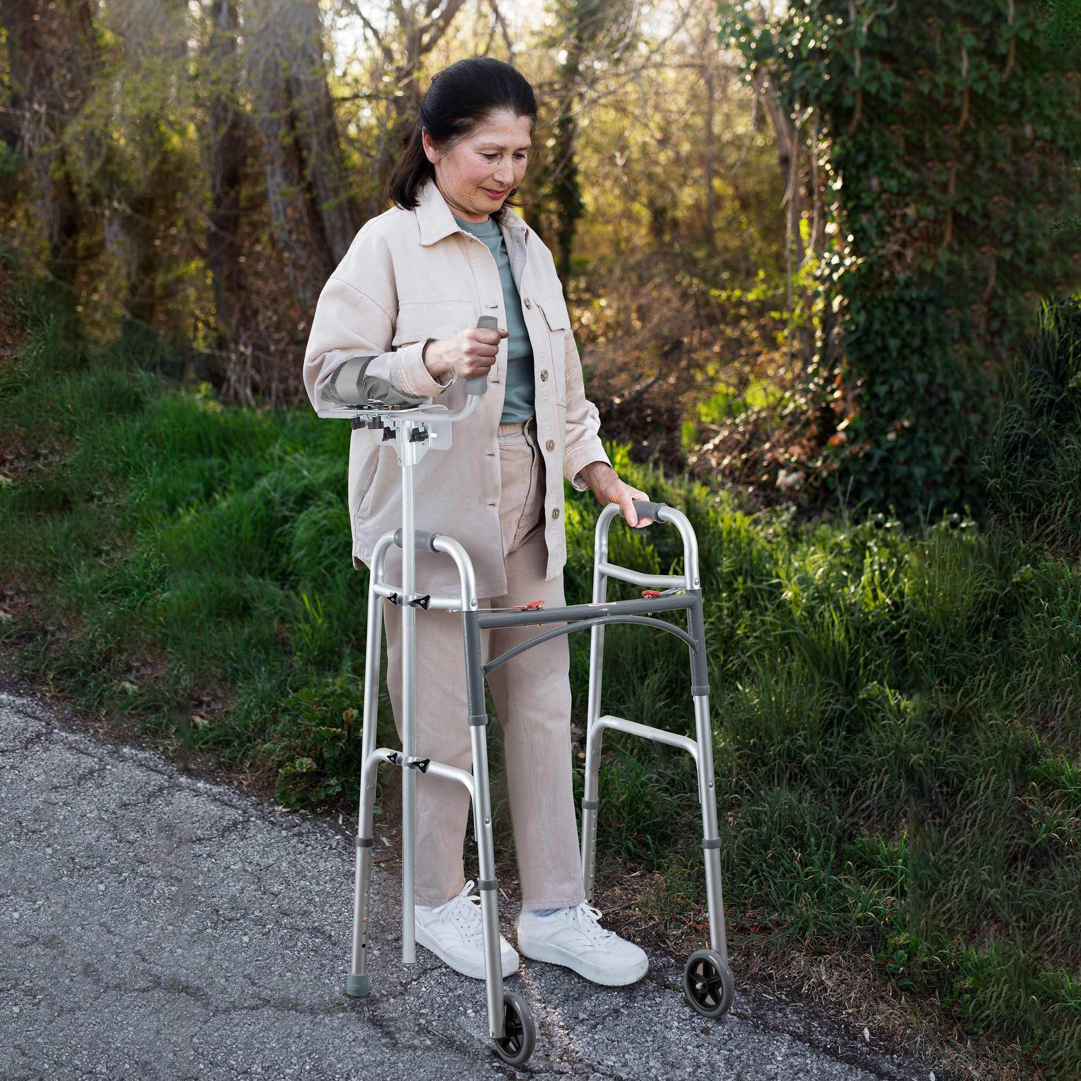 Medacure Platform Padded Arm Support Attachment Walker - Shop Home Med