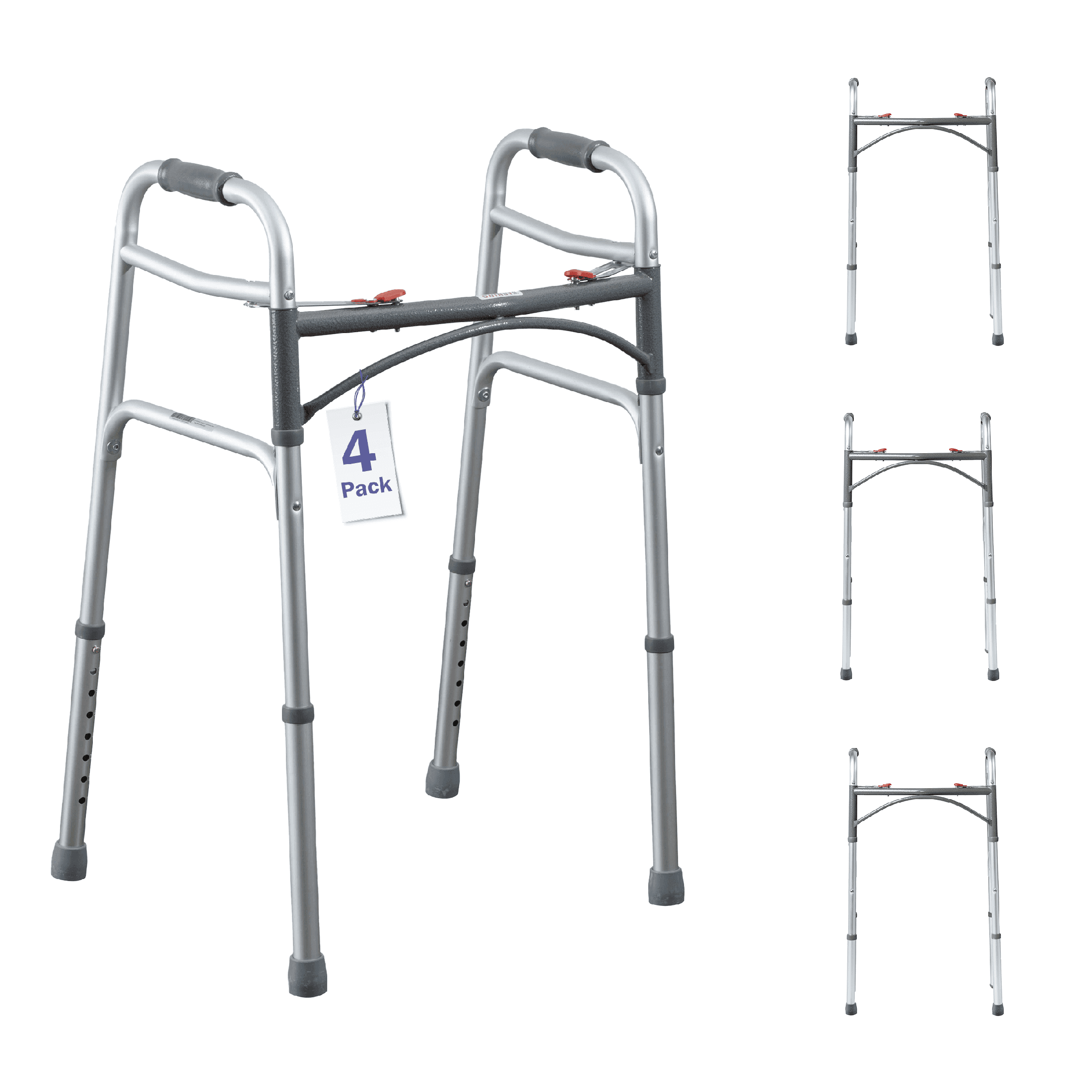 Medacure Case of 4 Junior Folding Walkers - Shop Home Med
