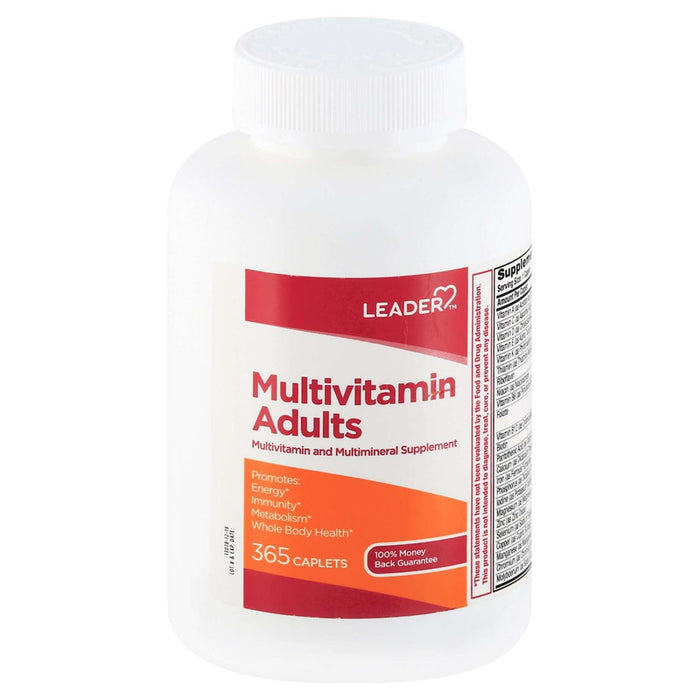 Leader Multivitamin & Multimineral Adults Supplement Caplets