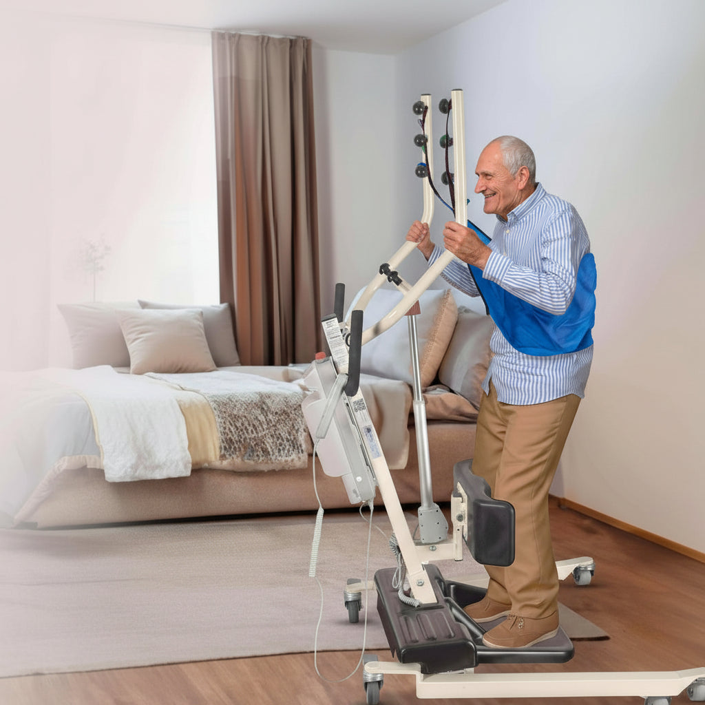 MedaCure Free Spirit Sit to Stand Powered Patient Assist Lift