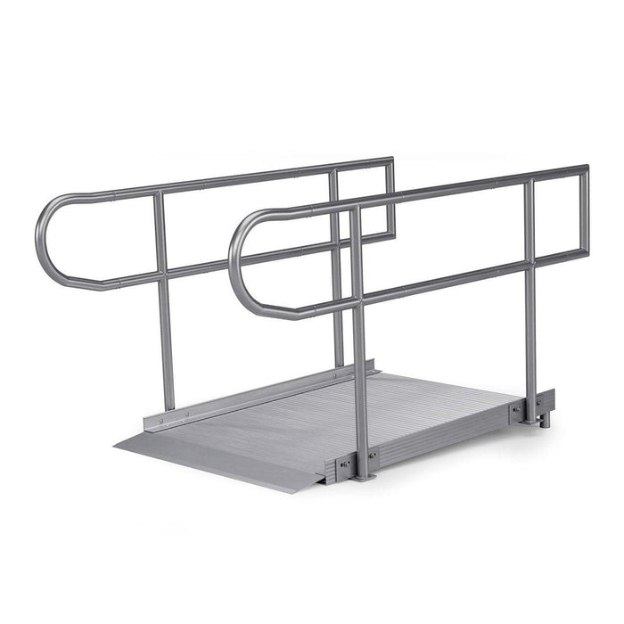 Rampit USA Empower Series Semi-Portable Ramp with Legs and Handrails - Shop Home Med