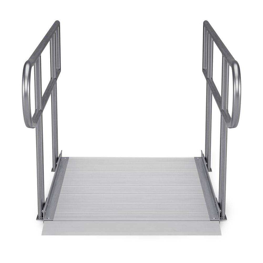 Rampit USA Empower Series Semi-Portable Curb Ramp with Handrails - Shop Home Med