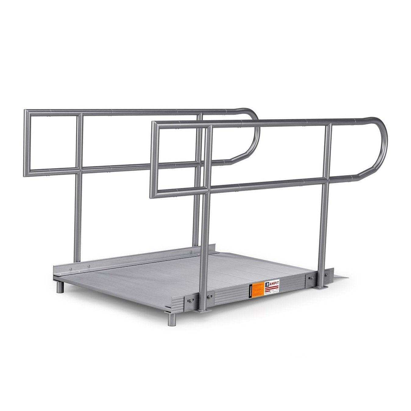 Rampit USA Empower Series Semi-Portable Ramp with Legs and Handrails - Shop Home Med