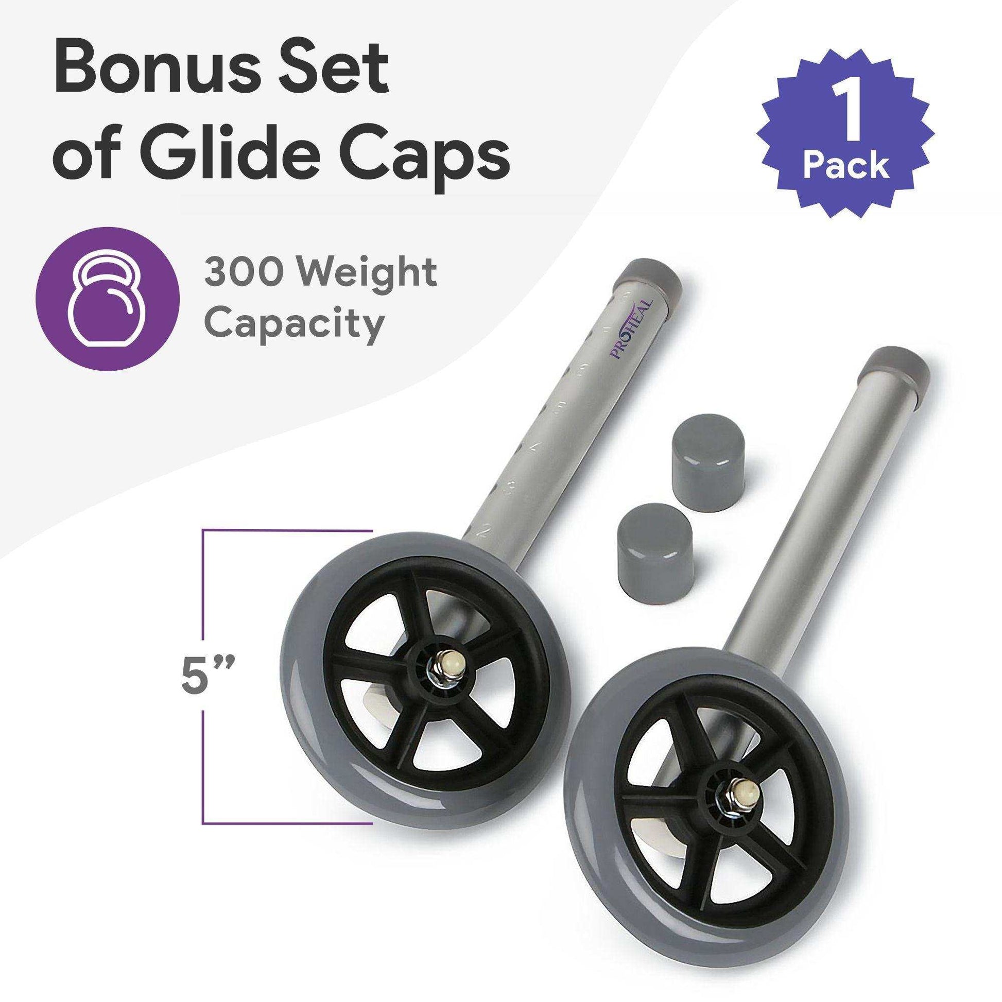 ProHeal 5" Walker Wheel Replacement - Shop Home Med