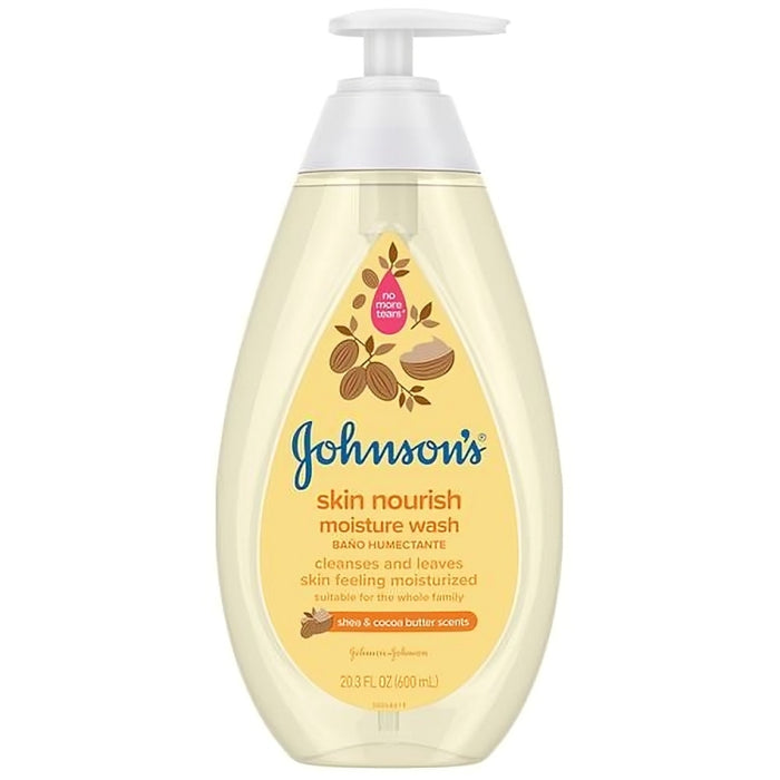 Johnson's Baby Skin Nourish Moisture Body Wash Shea & Cocoa Butter - 20.3 oz